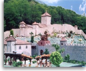 Chtau et bourg fortifi de La Buissire (Isre) en 1339